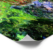 Claude Monet: Monet's Garden bei Vétheuil Poster (Ecke)