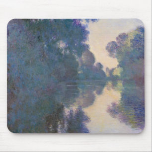 Claude Monet  Morgen auf der Seine bei Giverny Mousepad
