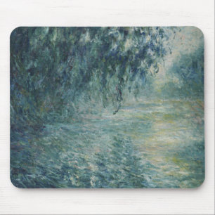 Claude Monet - Morgens an der Seine Mousepad