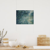 Claude Monet - Morgens an der Seine Poster (Küche)