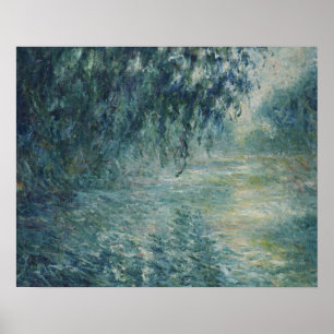 Claude Monet - Morgens an der Seine Poster