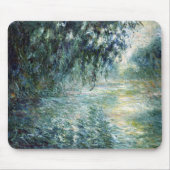 Claude Monet Morning an der Seine Mousepad (Vorne)