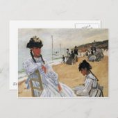Claude Monet Mother and Child Mother Day Card Postkarte (Vorne/Hinten)