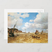 Claude Monet Mouth von Seine Postkarte (Vorne/Hinten)