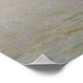 Claude Monet | Möwen über Häuser des Parlaments Poster (Ecke)