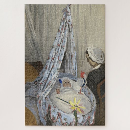 Claude Monet Mutter & Kind Puzzle – Die Wiege (Vertikal)