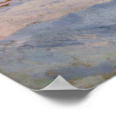 Claude Monet - Norwegen, Rote Häuser in Bjornegaar Poster (Ecke)