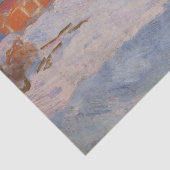 Claude Monet - Norwegen, Rote Häuser in Bjornegaar Seidenpapier (Detail)