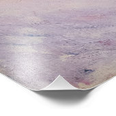 Claude Monet - Norwegische Landschaft, Blaue Häuse Fotodruck (Ecke)