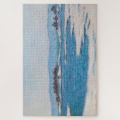 Claude Monet Norwegischer Fjord Puzzle (Vertikal)