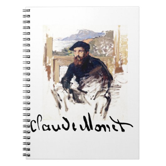 Claude Monet Notizblock (Vorderseite)