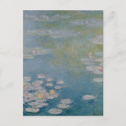 Claude Monet | Nympheas at Giverny, 1908 Postkarte (Vorderseite)