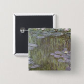 Claude Monet | Nympheas bei Giverny, 1918 Button (Vorne & Hinten)