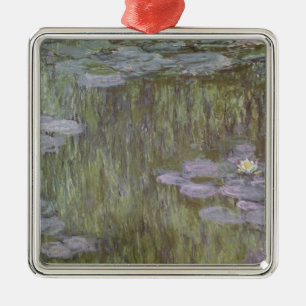 Claude Monet Nympheas bei Giverny, 1918 Silbernes Ornament