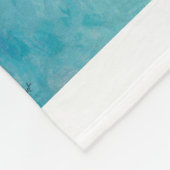 Claude Monet - Nympheas - Gemälde an Lilien Fleecedecke (Ecke)