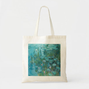 Claude Monet - Nympheas - Gemälde an Lilien Tragetasche