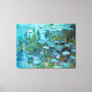 Claude Monet Nympheas Water Lilies Blume Pond Leinwanddruck