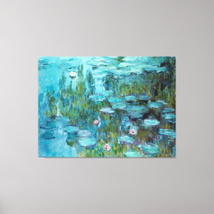 Claude Monet Nympheas Water Lilies Blume Pond  Leinwanddruck
