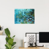 Claude Monet Nympheas Water Lilies Blume Pond Poster (Heimbüro)