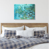 Claude Monet – Nymphéas – Water Lilies – Seerosen Leinwanddruck (Insitu (Schlafzimmer))