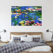 Claude Monet Oil Malerei Water Lilies /Nymphéas Leinwanddruck (Insitu (Schlafzimmer))