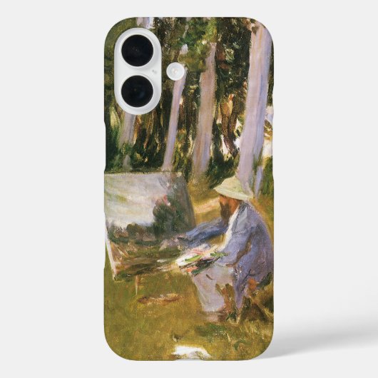Claude Monet Painting, Edge of a Wood von Sargent Case-Mate iPhone Hülle (Rückseite)