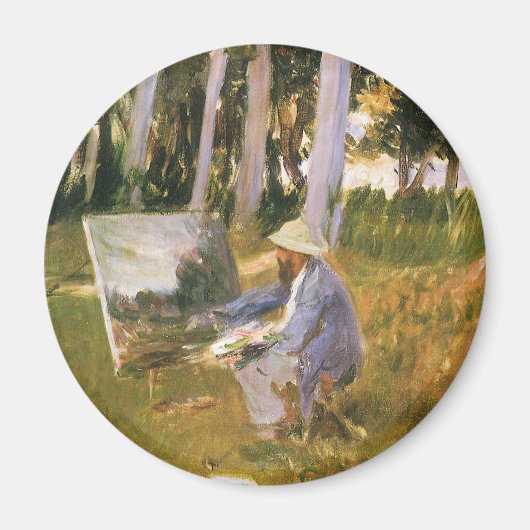 Claude Monet Painting, Edge of a Wood von Sargent Magnet (Vorne)