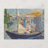 Claude Monet Painting - Edouard Manet Postkarte (Vorderseite)