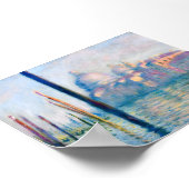 Claude Monet painting Poster (Ecke)