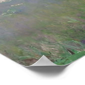 Claude Monet painting Poster (Ecke)