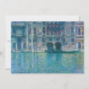 Claude Monet - Palazzo da Mula Dankeskarte