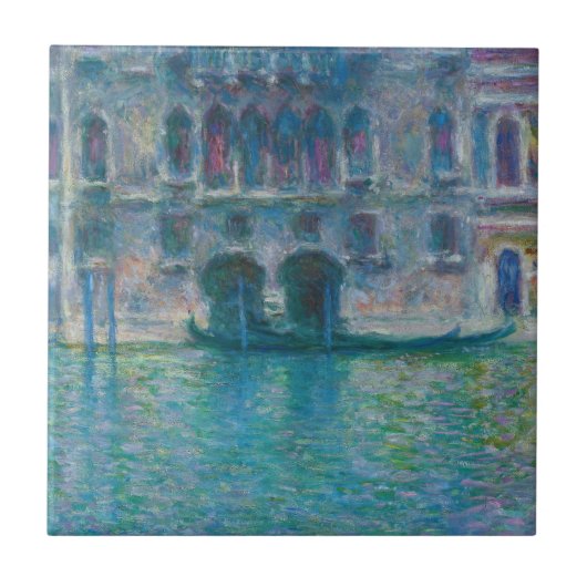 Claude Monet - Palazzo da Mula Fliese (Vorderseite)