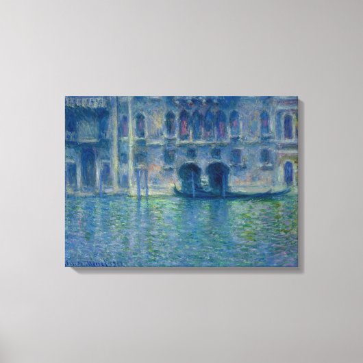 Claude Monet – Palazzo da Mula in Venice – 1908 Leinwanddruck (Vorderseite)