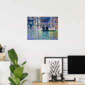 Claude Monet Palazzo da Mula in Venice Poster (Heimbüro)