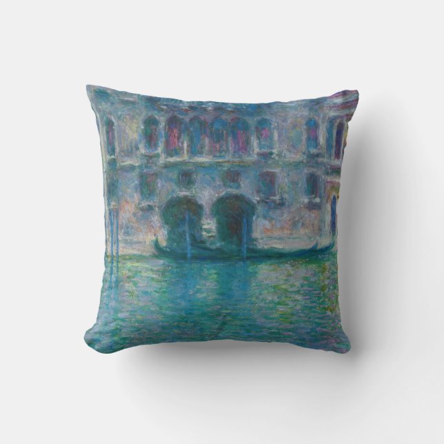 Claude Monet - Palazzo da Mula Kissen (Vorderseite)