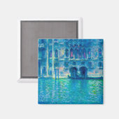 Claude Monet "Palazzo da Mula" Magnet (Vorderseite/Rückseite)