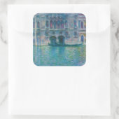 Claude Monet - Palazzo da Mula Quadratischer Aufkleber (Tasche)