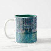 Claude Monet - Palazzo da Mula Zweifarbige Tasse (Links)