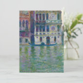 Claude Monet - Palazzo Dario Einladung (Stehend Vorderseite)