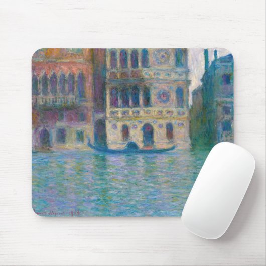Claude Monet - Palazzo Dario Mousepad (Mit Mouse)