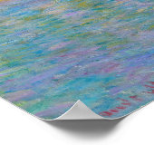 Claude Monet - Palazzo Dario Poster (Ecke)