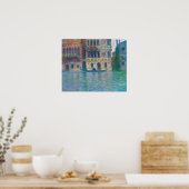 Claude Monet - Palazzo Dario Poster (Küche)