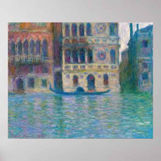 Claude Monet - Palazzo Dario Poster (Vorne)