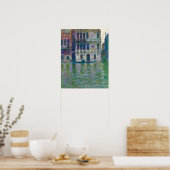 Claude Monet - Palazzo Dario Poster (Küche)