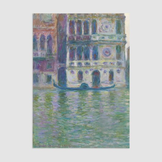 Claude Monet - Palazzo Dario Seidenpapier