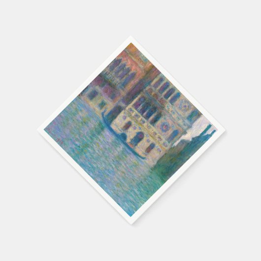 Claude Monet - Palazzo Dario Serviette (Ecke)