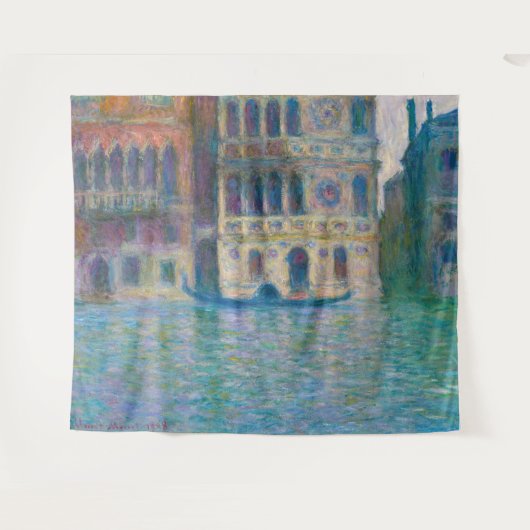 Claude Monet - Palazzo Dario Wandteppich (Vorderseite (Horizontal))
