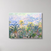 Claude Monet Palm Trees in Bordighera Leinwanddruck (Vorderseite)