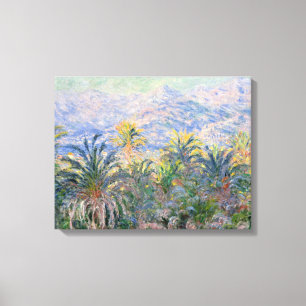 Claude Monet Palm Trees in Bordighera Leinwanddruck