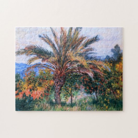 Claude Monet: Palme bei Bordighera Puzzle (Horizontal)